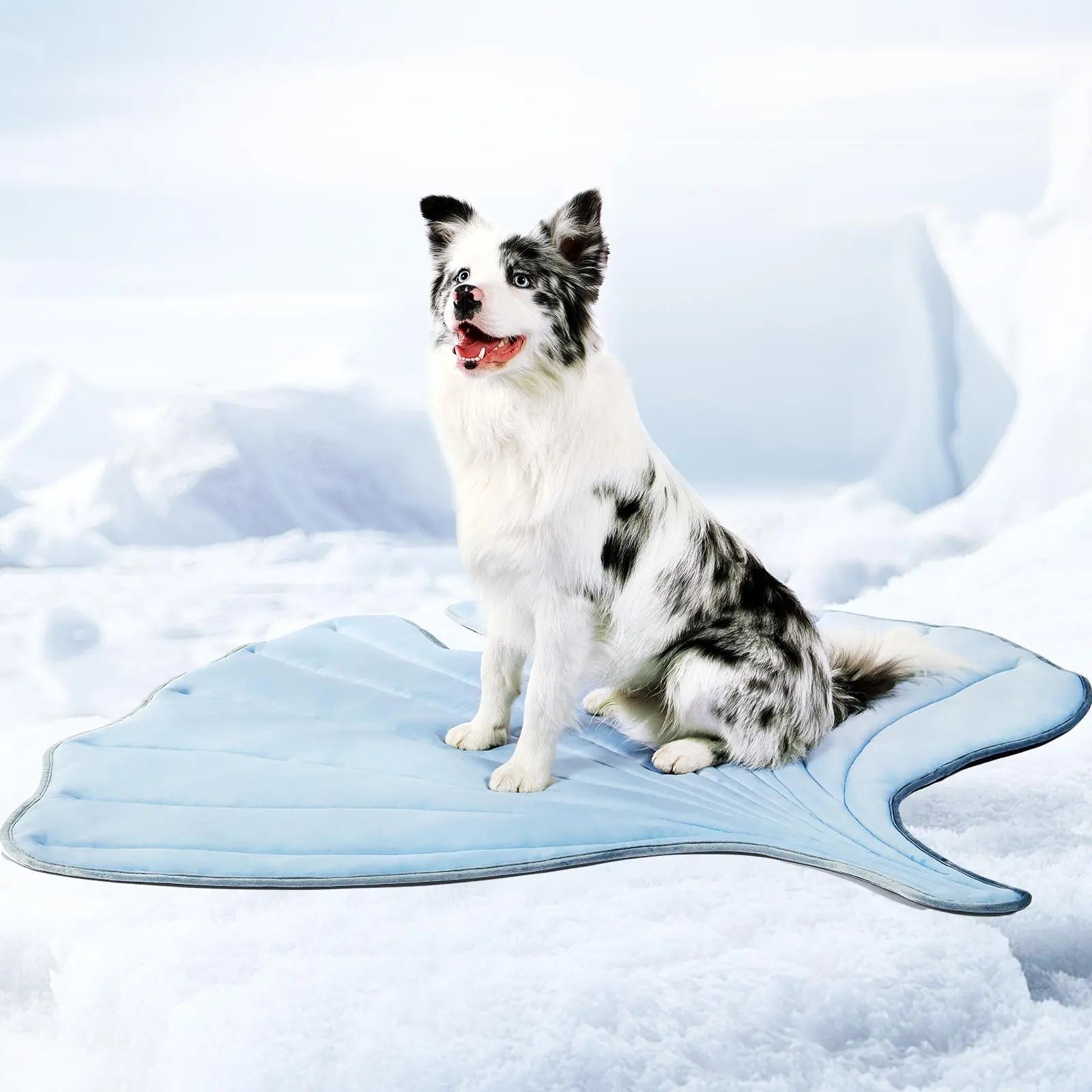 Vagascape Outdoor fun Cooling Pet Mat, Eco-Friendly Gel-Free Cooling Pad for Large Dogs, Viral Must-Have Summer Dog Essentials, Portable & Machine Washable Durable Mat for Crate Trunk Camping Travel
